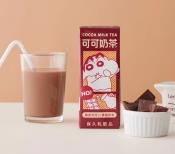 蠟筆小新可可奶茶保久乳200mlx24罐