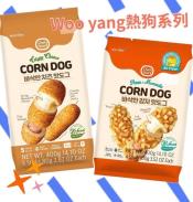 韓國Wooyang 馬鈴薯起司魚香腸熱狗/莫札瑞拉熱狗400g