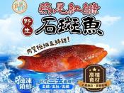 三去燕尾紅鰷石斑魚350g